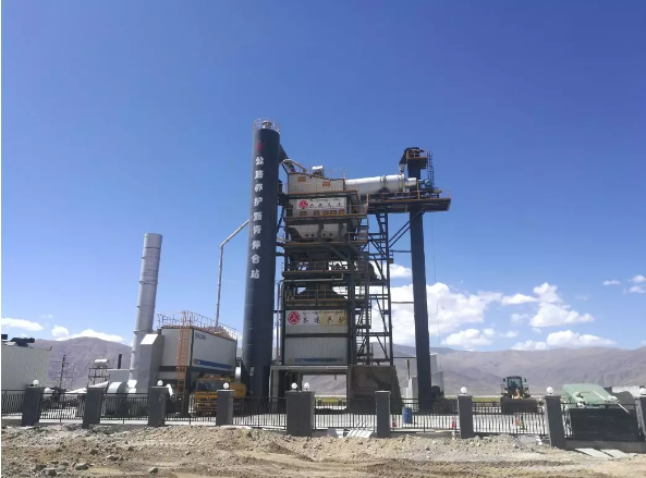 打响高原第一枪!徐工沥青搅拌站及厂拌热再生助力3600米西藏建设!